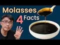 What is Molasses Dr Chan highlights 4 facts abt Molasses - Glycemic Index Nutrient Sugar Content