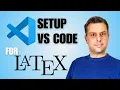 Setup VS Code for Scientific Writing with LaTeX