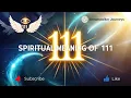 Spiritual Meaning of 111 Angel Number Manifestation Divine Guidance