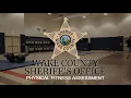 WCSO Physical Fitness Assessment Deputy Sheriff