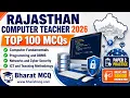 Rajasthan Computer Teacher 2026 Top 100 Computer MCQ RSSB Computer Instructor Paper Bharat MCQ