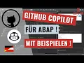 GitHub Copilot fur ABAP - Installation und Code Beispiele deutsch