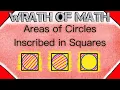 Area of Circles Inscribed in Squares Geometry Inscribed Circles Finding Area