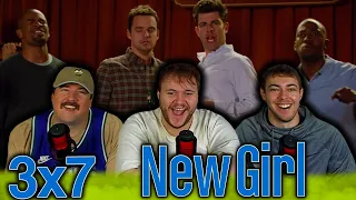 coach is back new girl 3x7 coach first reaction 