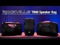 All About Your Rockville TB80 Lightweight Rugged Speaker Bag Carry Case For 8 DJ PA Speakers