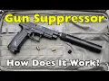 Hoe werkt een geluiddemper voor wapens?