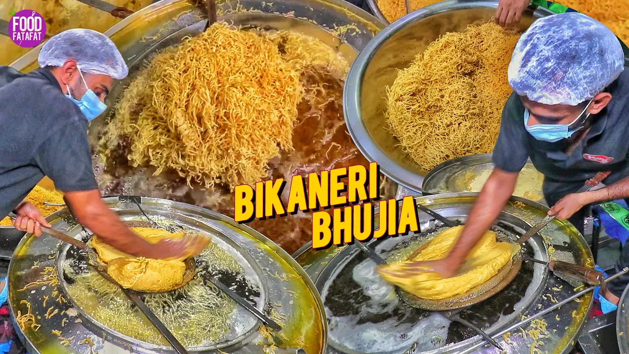 Factory Making Of Bikaneri Bhujia             Food Factory