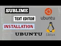 Sublime Text Editor Installation Sublime Editor Installation On Ubuntu