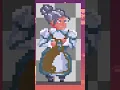 Pixel Art Character Design Time lapse Esmeralda Gin our indie games head Alewife