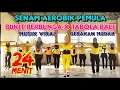 Download Lagu SENAM AEROBIC PEMULA | BUKIT BERBUNGA X TABOLA BALE | MUSIK VIRAL \u0026 GERAKAN MUDAH | Irna Chendani 