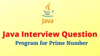 Program For Prime Number Java Rahul QA Labs