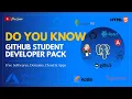 HOW TO USE THE GITHUB STUDENT DEVELOPER PACK FREE SOFTWARE DOMAINS APPS CLOUD PLATFORM