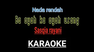 Download karaoke ba ayah ka ayah urang || sasqia rayani MP3