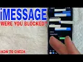 How To Tell If You ve Been Blocked On iMessage