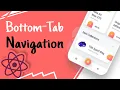 Custom Bottom Tab Navigation in React Native React Navigation