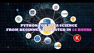 Python For Data Science Tutorial Series From Beginner to Master in 8 hours Full Course Training