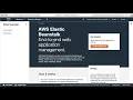 How to Create AWS Elastic Beanstalk environment with Python
