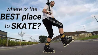 Where is the BEST place to inline skate rollerblade