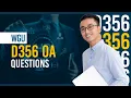 WGU D356 OA Real-Style Q A Walkthrough - Pass on First Attempt