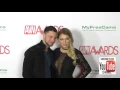 Kenzie Taylor and Seth Gamble at the 2017 AVN Awards Nomination Party at Avalon Nightclub in Hollywo