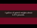 How many pounds is five gallons of liquid