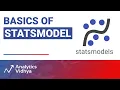 Basics of Statsmodel Learn Statsmodel