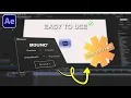 Completely Free After Effects Script Bounce Animation With a One Click