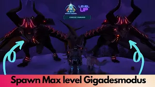 Tamed Gigadesmodus Spawn Command Ark Survival Ascended lost Colony No Boss battle needed