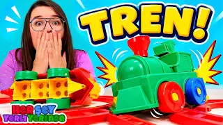 Her Şey Yerli Yerinde: Tren Devrildi! Eğlenceli Oyuncak Düzenleme Oyunu 🚂🧸