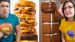 اتحد اك تشوف الفيديو وما تجوع 