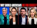 Why Should Americans Die for Israel Ana Kasparian vs Eylon Levy