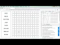 Word Search Game using jQuery Part 5