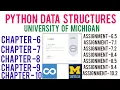 Coursera Python Data Structures Complete Course Assignment Solutions Python Data Structures Answer