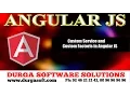 Angular JS Custom Service and Custom Factoris in Angular JS