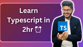 Learn Typescript in 2hr Tutorial for beginners in Hindi