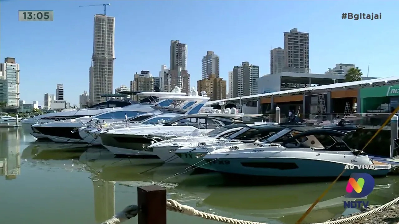 Itajaí recebe a partir de amanhã maior feira náutica do sul do Brasil