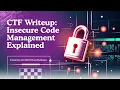 Tutorial Root-Me 13 Web - Server Insecure Code Management