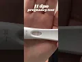 11 DPO Pregnancy Test