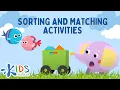 Sorting and Matching Activities Same and Different for Preschool and Kindergarten - Kids Academy
