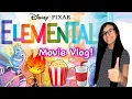 Elemental Movie Vlog at AMC MOVIE THEATER Movie review