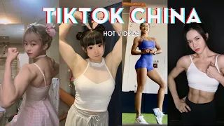 super hot muscle girl cute workout girls tiktok compilation 