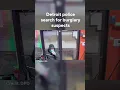 Detroit police search for burglary suspects