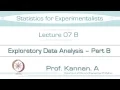 Mod-01 Lec-07B Exploratory Data Analysis - Part B