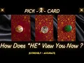 Download Lagu How Does HE  View You Right  Now? 🤔 (Secret Feelings)  Tarot Psychic Reading *Pick A Card*