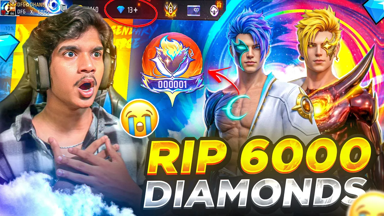🤬RIP 6000 💎DIAMONDS | SOLAR ECLIPSE BUNDLE🔥😱| FREE FIRE TELUGU #dfg #freefire