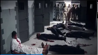 خلف الله ارتكب جريمة في السجن   شوفوا اللي حصل مشهد صاادم      دندنها