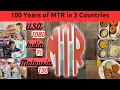 3 Countries MTR MTR Seattle USA Review Tamil Food Vlog
