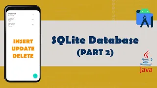 SQLite Database insert - update