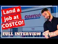 How to Land a Job at Costco - Costco Retail Job Interview Tips
