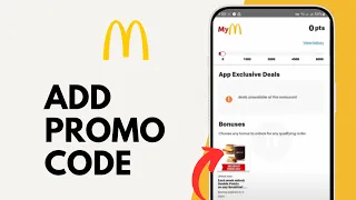 How to Add Promo Code on McDonald s App